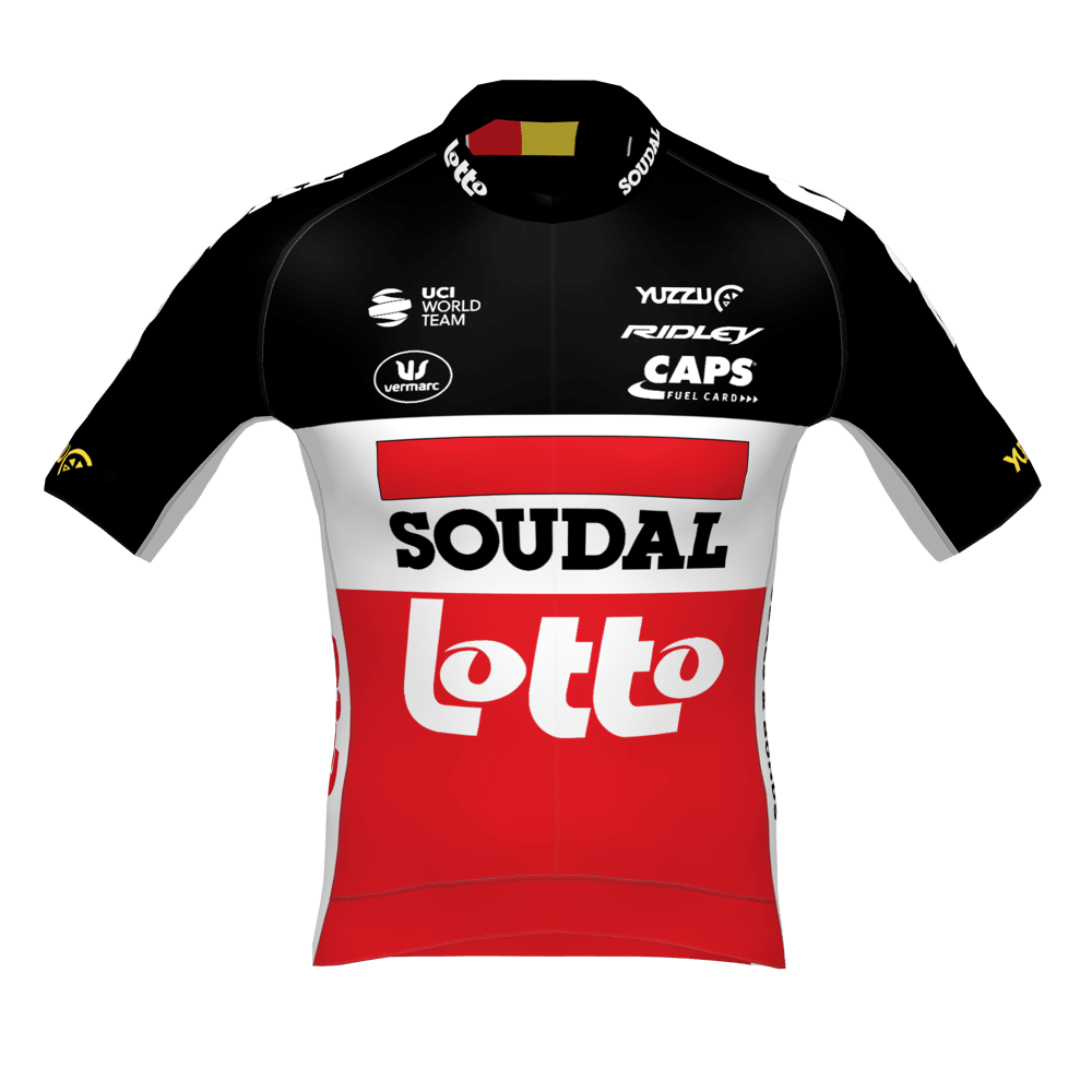 ロットソウダルLotto Soudal 長袖裏起毛サイクルジャージvermarc - ウエア